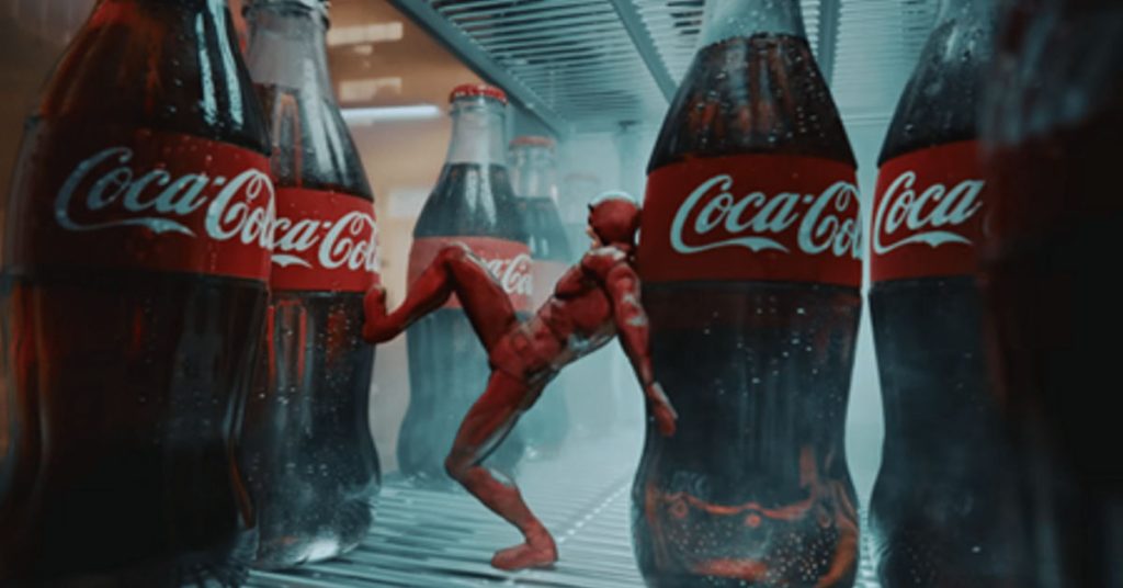 Coca-Cola’s Marvel Heroes ad sees Daredevil and X-Men in animated avatars