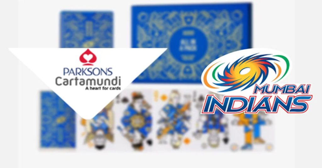 Parksons Cartamundi and Mumbai Indians collaborate to launch new playing cards