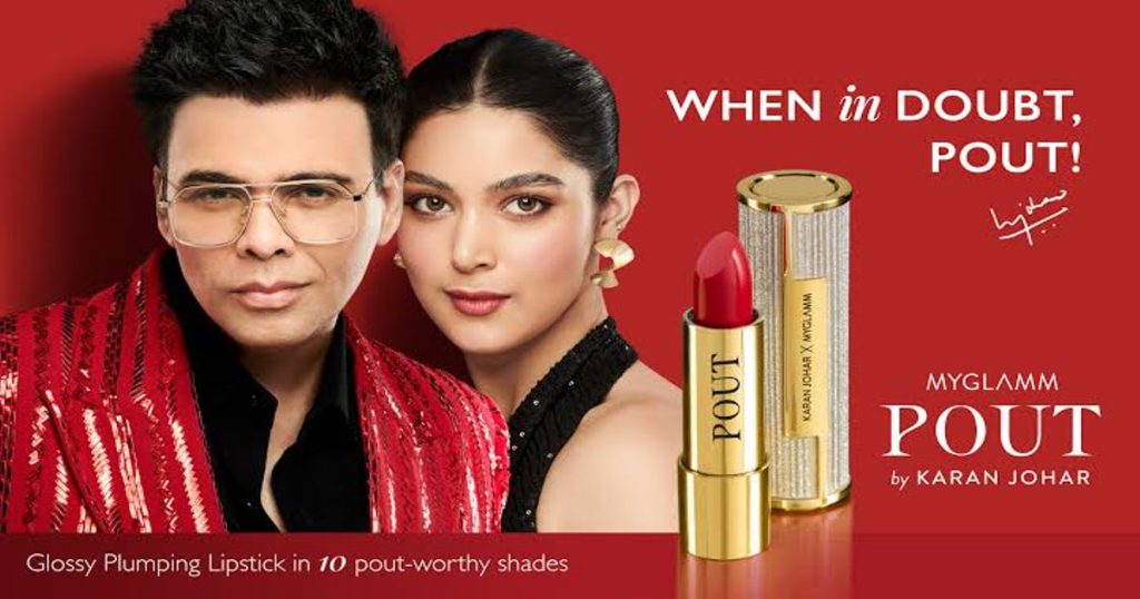 The Good Glamm Group partners with Blinkit to deliver Karan Johar’s MyGlamm POUT to customers