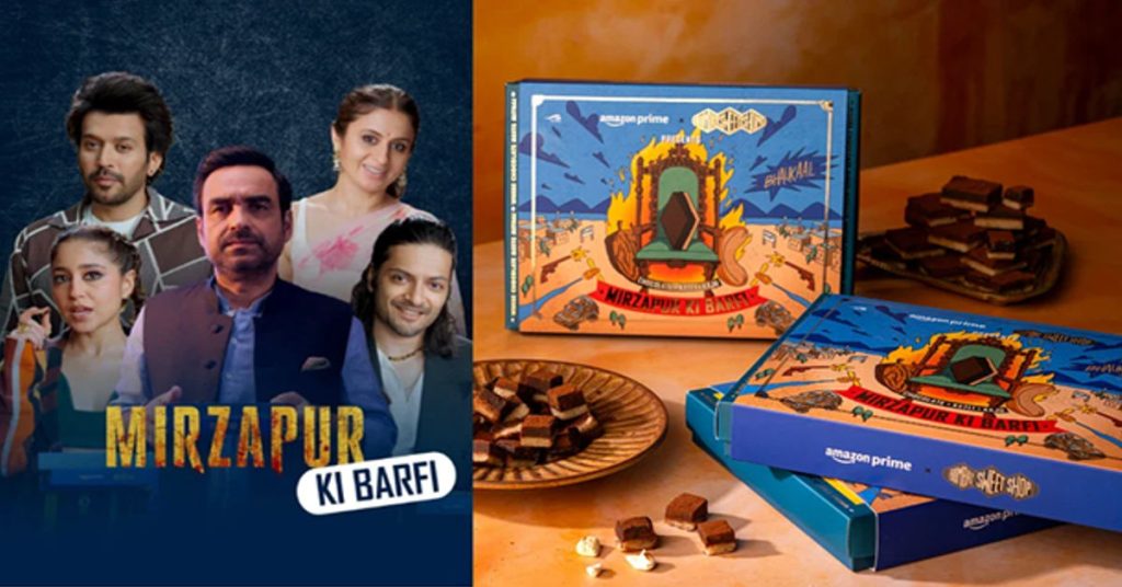 Bombay Sweet Shop and Prime Video unveil ‘Mirzapur Ki Barfi’, a sweet treat inspired by ‘Mirzapur’ series