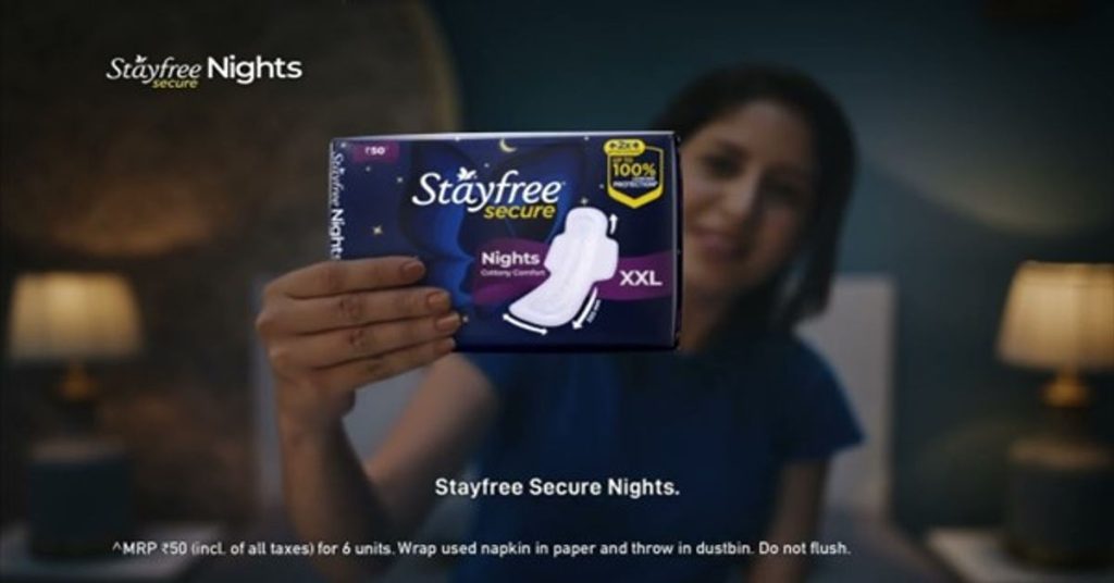 Stayfree’s ‘Secure Nights’ Campaign Addresses Period Night Discomfort