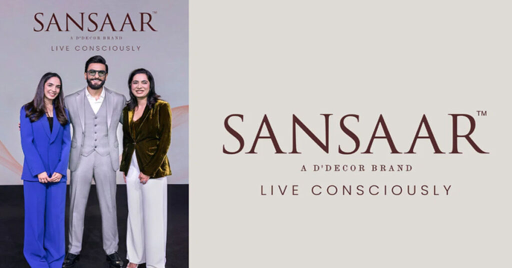 D’Décor’s Sansaar Launches New TVC with Ranveer Singh: A Step Towards Conscious Living