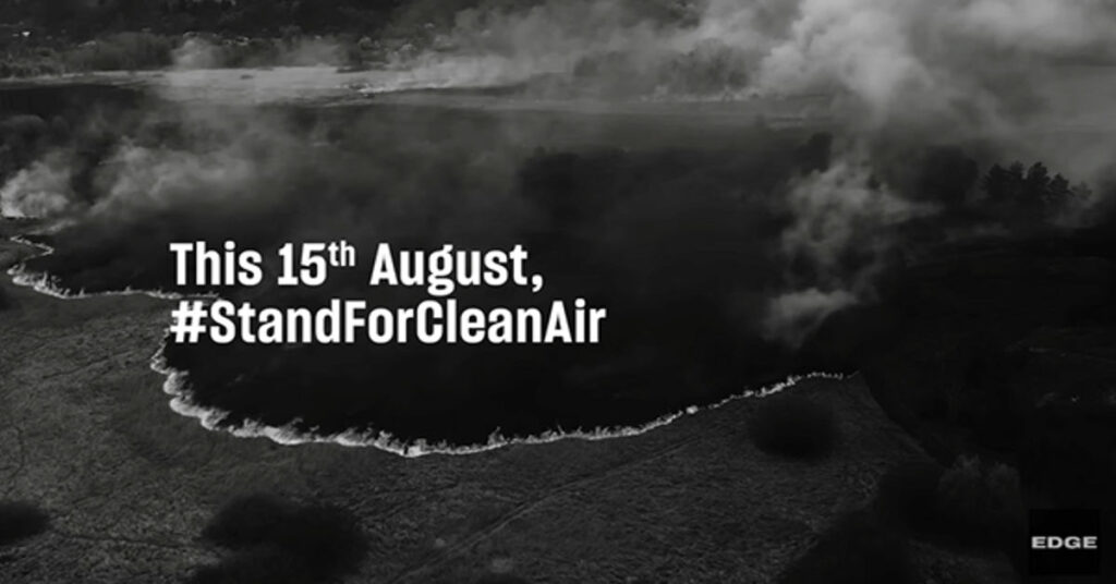  ‘Stand for Clean Air’: EDGE Community and Famous Innovations Address Air Pollution in New Campaign