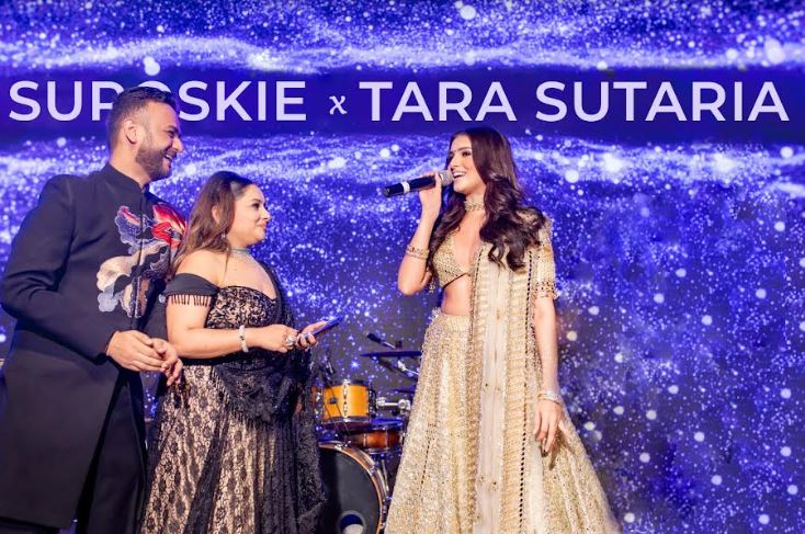 Tara Sutaria Joins Suroskie’s Glamorous Sufi Night as the Brand Ambassador for Hair Care Range