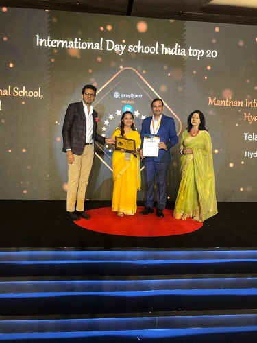 Manthan School Ranked Among India’s Top 20 Schools in EWISR 2024-25