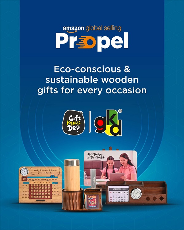 Eco-Friendly Gifting Revolution: ‘Gift Kya De’ Among 54 Start-ups Selected for Amazon Propel Season 4 from 900+ D2C Brands Across India