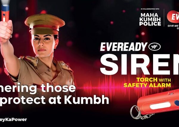 Maha Kumbh Police Equipped with Eveready Siren Torches for Effective Crowd Management for a Safer Maha Kumbh 2025