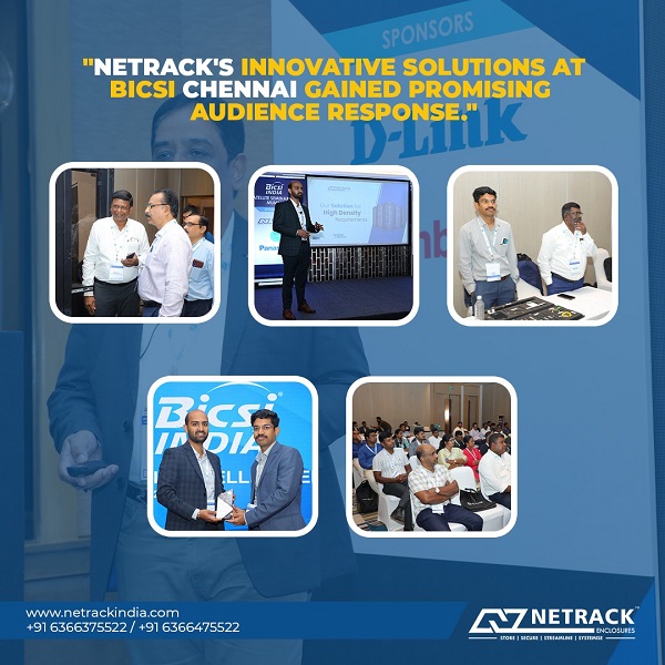 Netrack Engages Industry Leaders at BICSI Chennai with Future-oriented IT-solutions