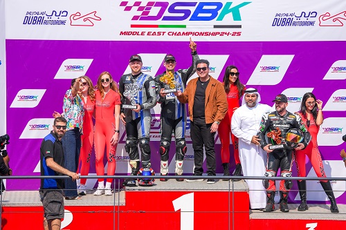 Bollywood Stars Blazed the Track at Dubai Autodrome for ‘DSBK Middle East Championship’