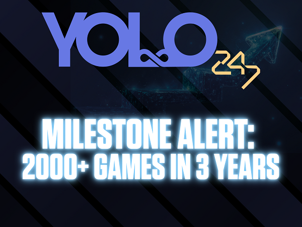 Yolo247 Celebrates a Remarkable Milestone: 2,000+ Games in Just 3 Years