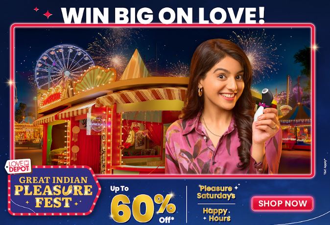 Celebrate Love Like Never Before: Love Depot’s Great Indian Pleasure Festival is Here with Exciting Deals